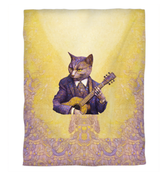 Music Lover's Bedding - Cat Composer Design.